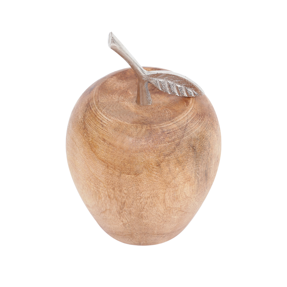 WOODEN APPLE DECO