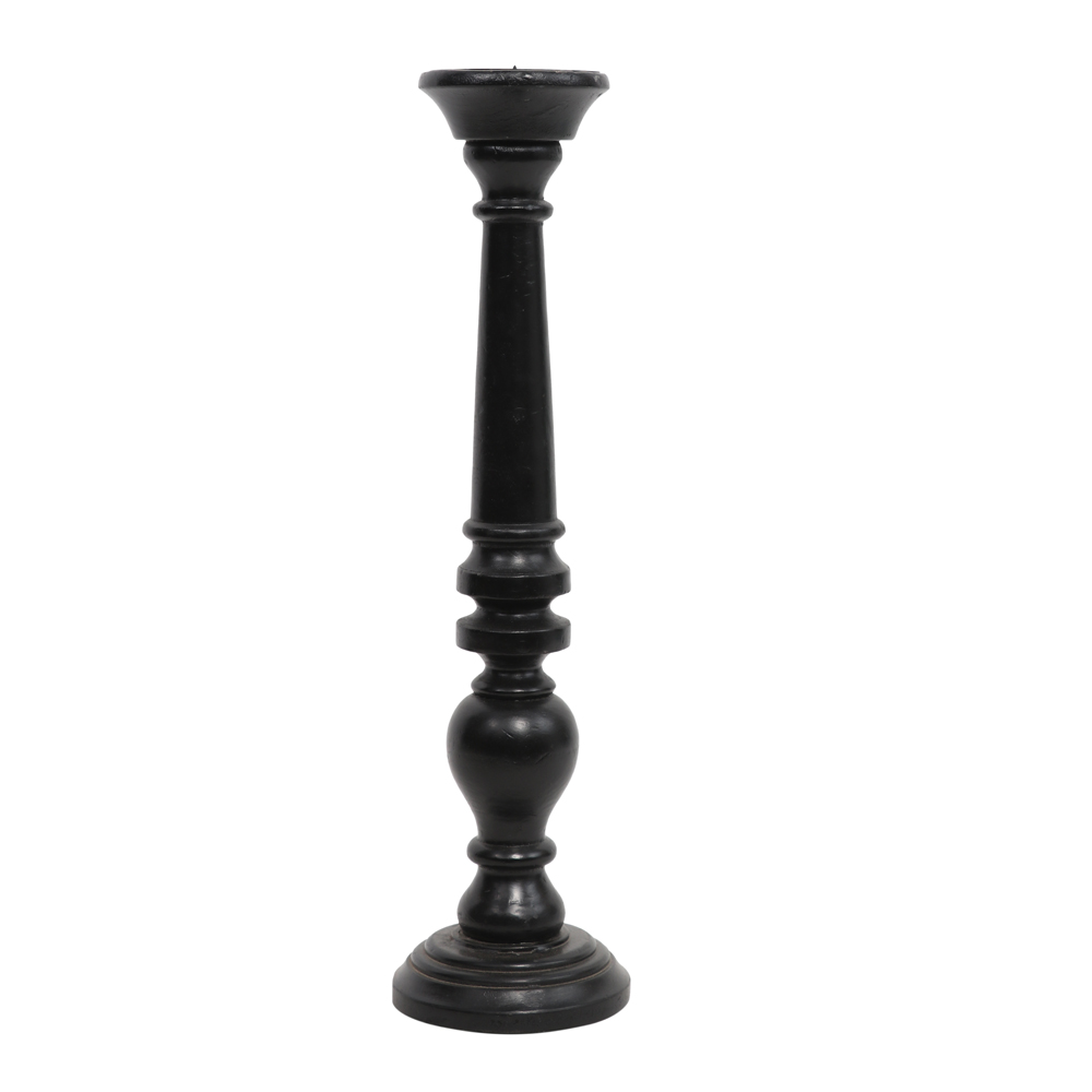 BLACK CANDLE STAND