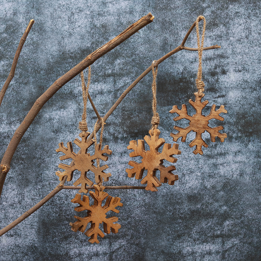 HAND-CARVED SNOWFLAKE