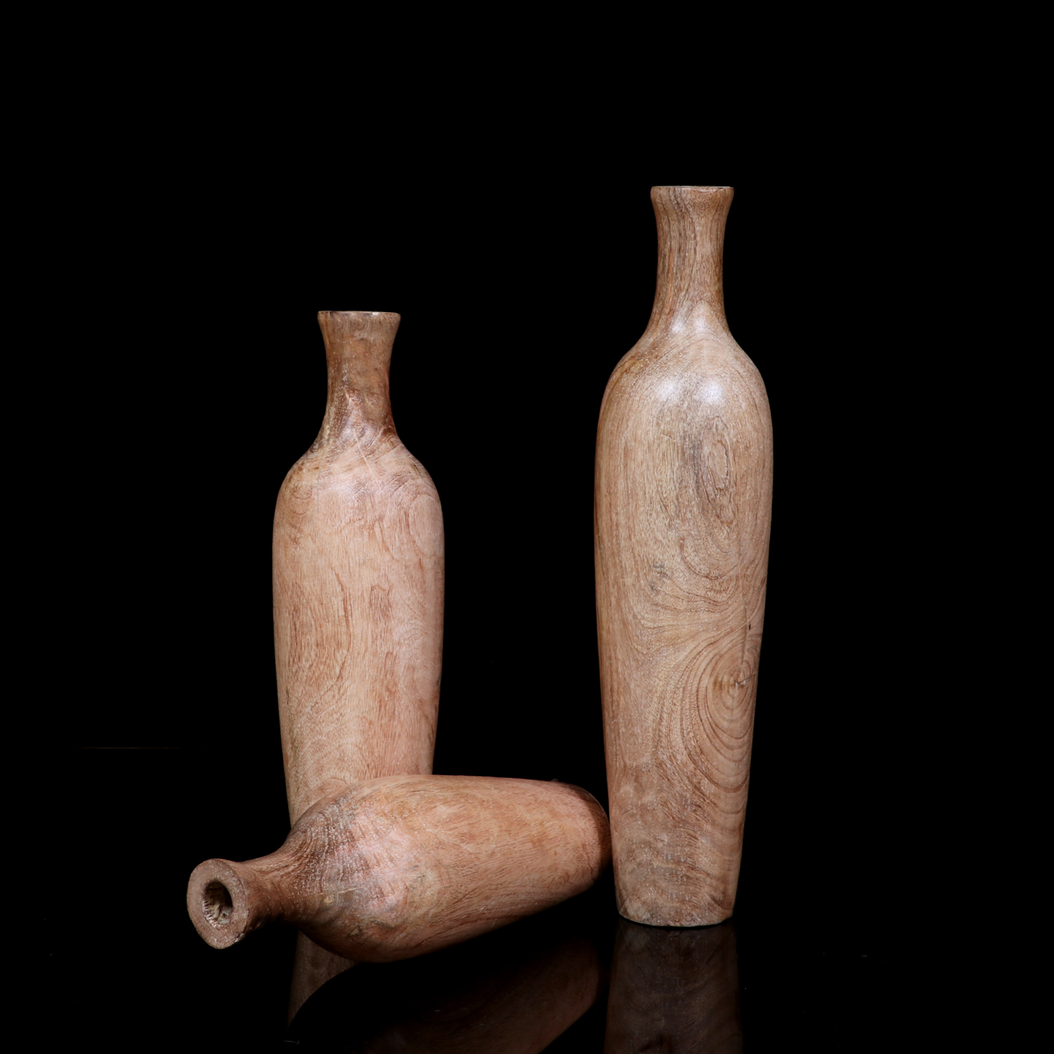 Decor  wooden vase
