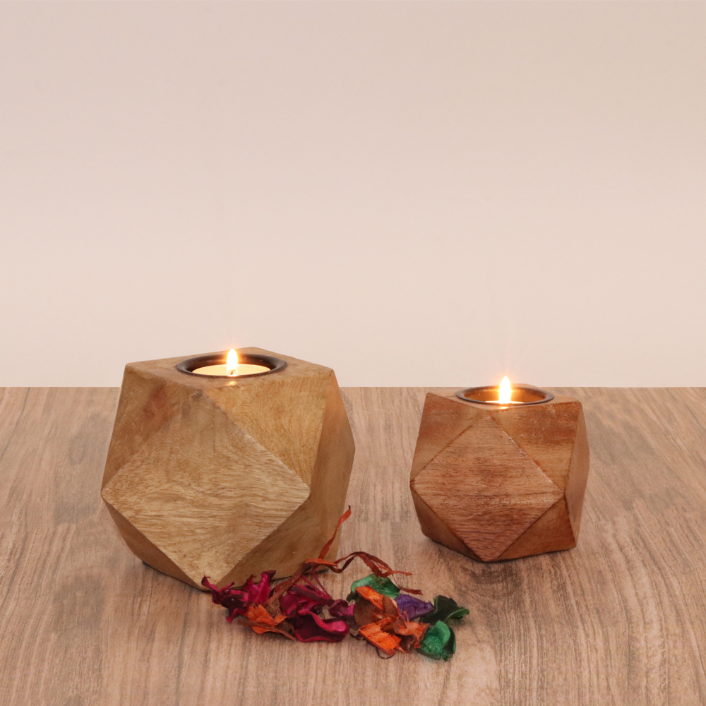 HEAXAGON TEA-LIGHT HOLDER