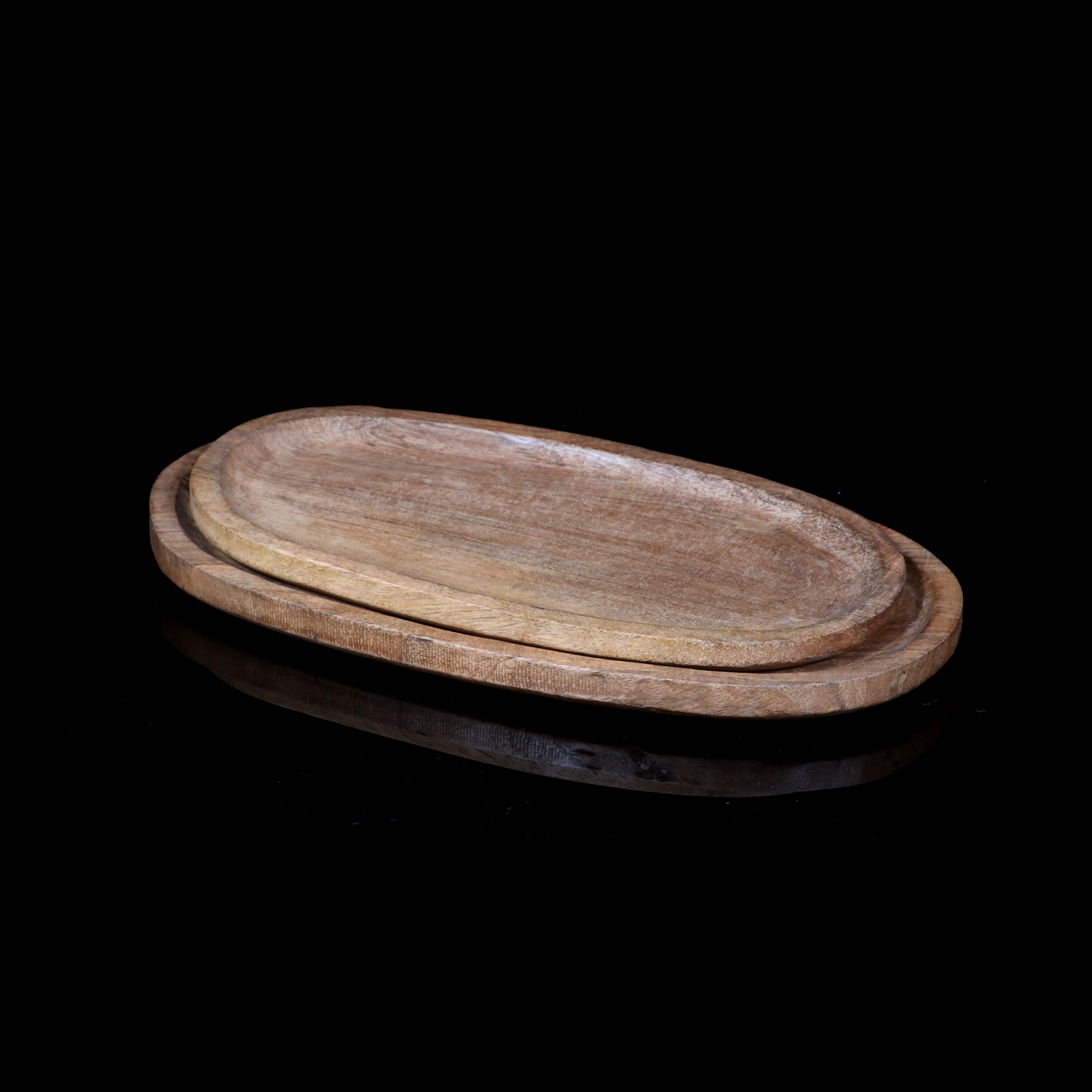 Oval Wooden Trays
